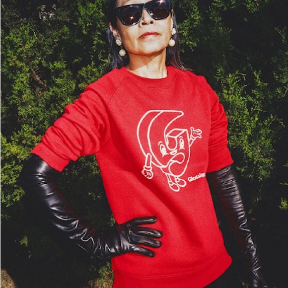 Glossier Sweaters - Limited Edition Glossier G Pal Crew Neck Sweatshirt